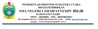 Logo KOP SURAT SMAN 1 SIEMPAT NEMPU HILIR