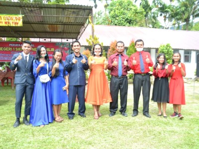 Perayaan Natal SMAN 1 Siempat Nempu Hilir, 12 Desember 2020