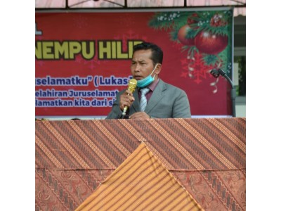 Perayaan Natal SMAN 1 Siempat Nempu Hilir, 12 Desember 2020